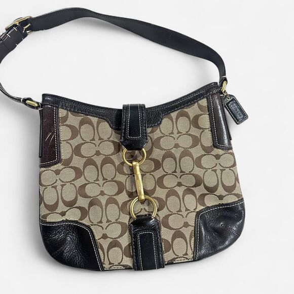 Coach Signature Shoulder Bag - Picture 3 of 8